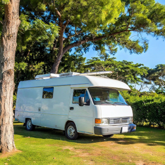 Camping Car dans la nature